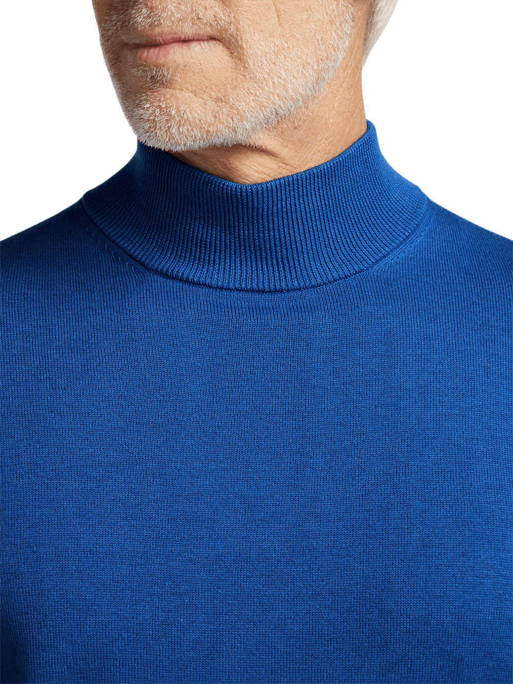 Alternate Image of Supima Cotton Mock Neck Sweater-2