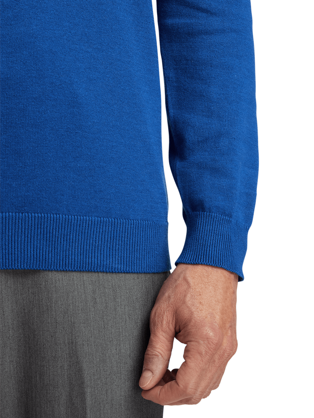 Alternate Image of Supima Cotton Mock Neck Sweater-3