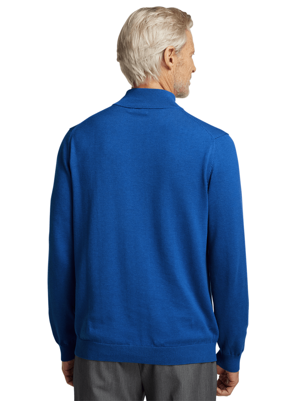 Alternate Image of Supima Cotton Mock Neck Sweater-4
