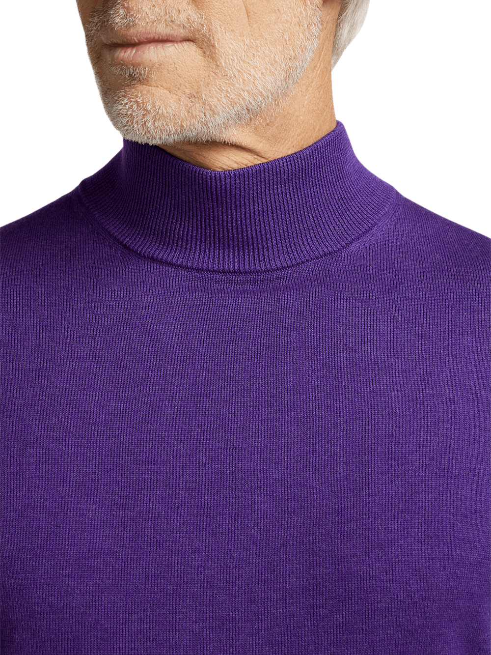 Alternate Image of Supima Cotton Mock Neck Sweater-2