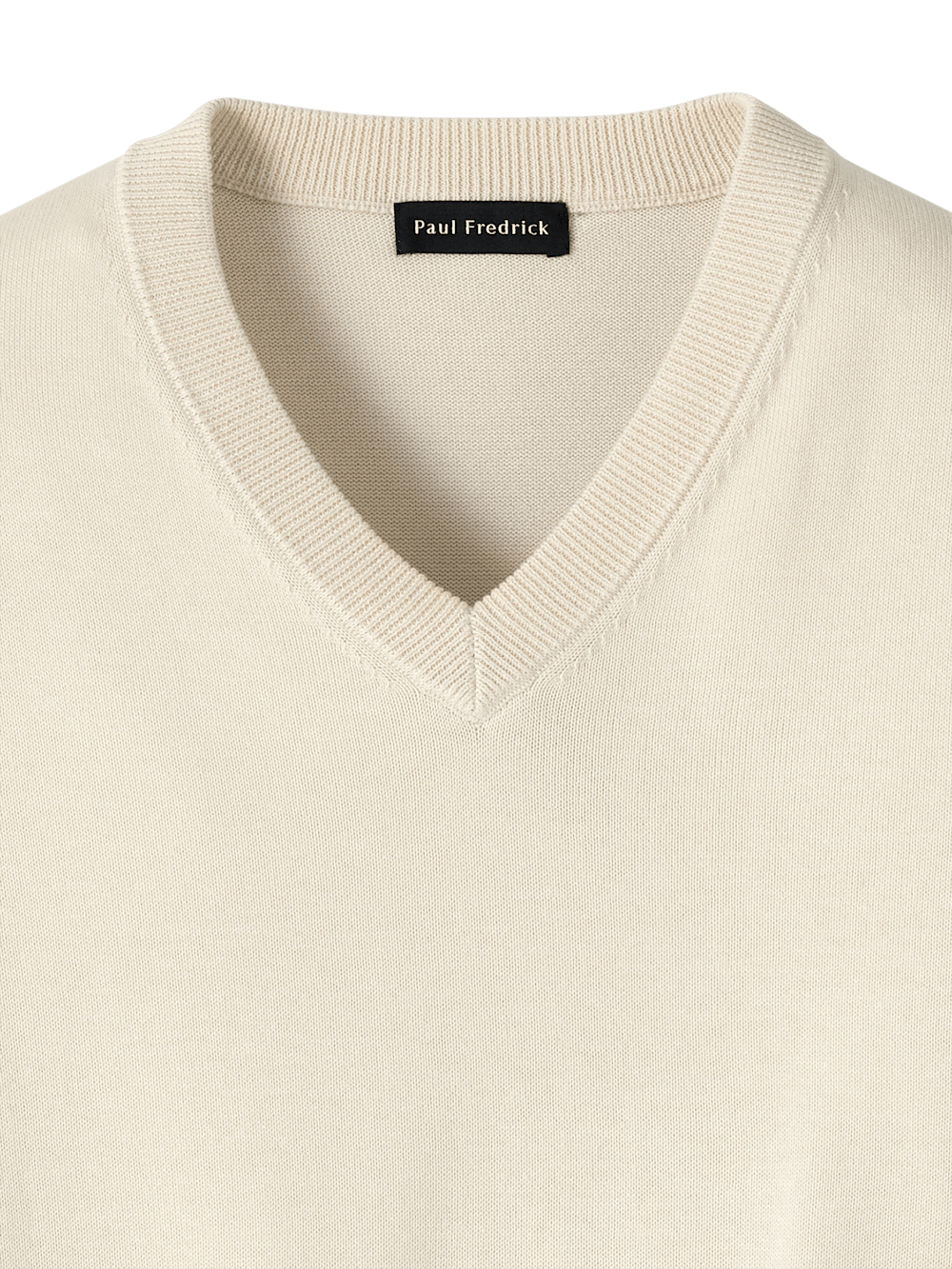 Alternate Image of Supima Cotton V-neck Sweater-5