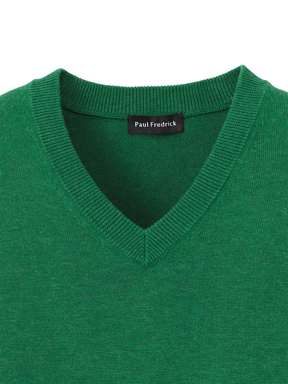 Alternate Image of Supima Cotton V-neck Sweater-5