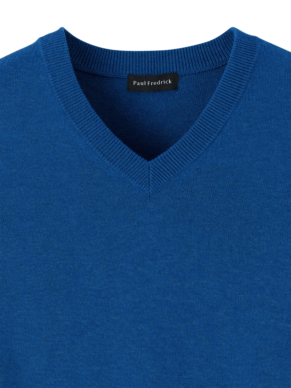 Alternate Image of Supima Cotton V-neck Sweater-5