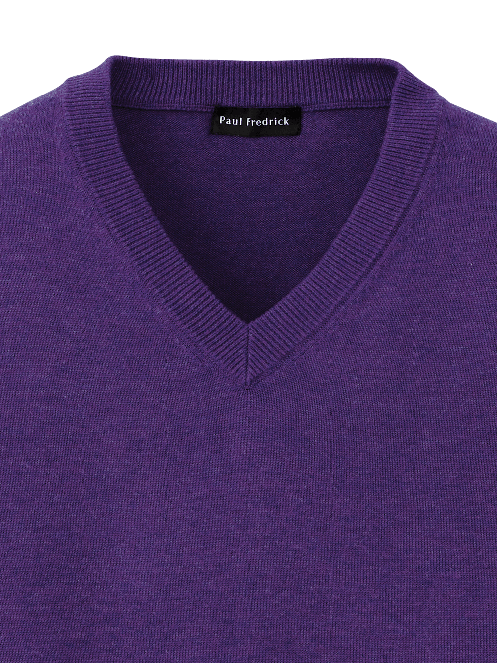 Alternate Image of Supima Cotton V-neck Sweater-5