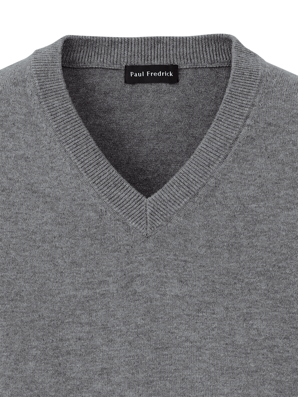 Alternate Image of Supima Cotton V-neck Sweater-5