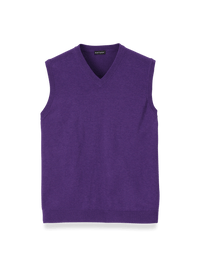 Supima Cotton Vest - Purple