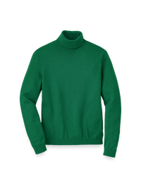 Supima Cotton Turtleneck - Green