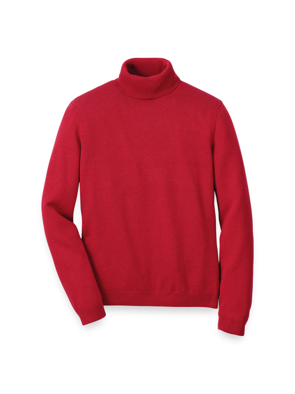 Product Image of Supima Cotton Turtleneck-Red