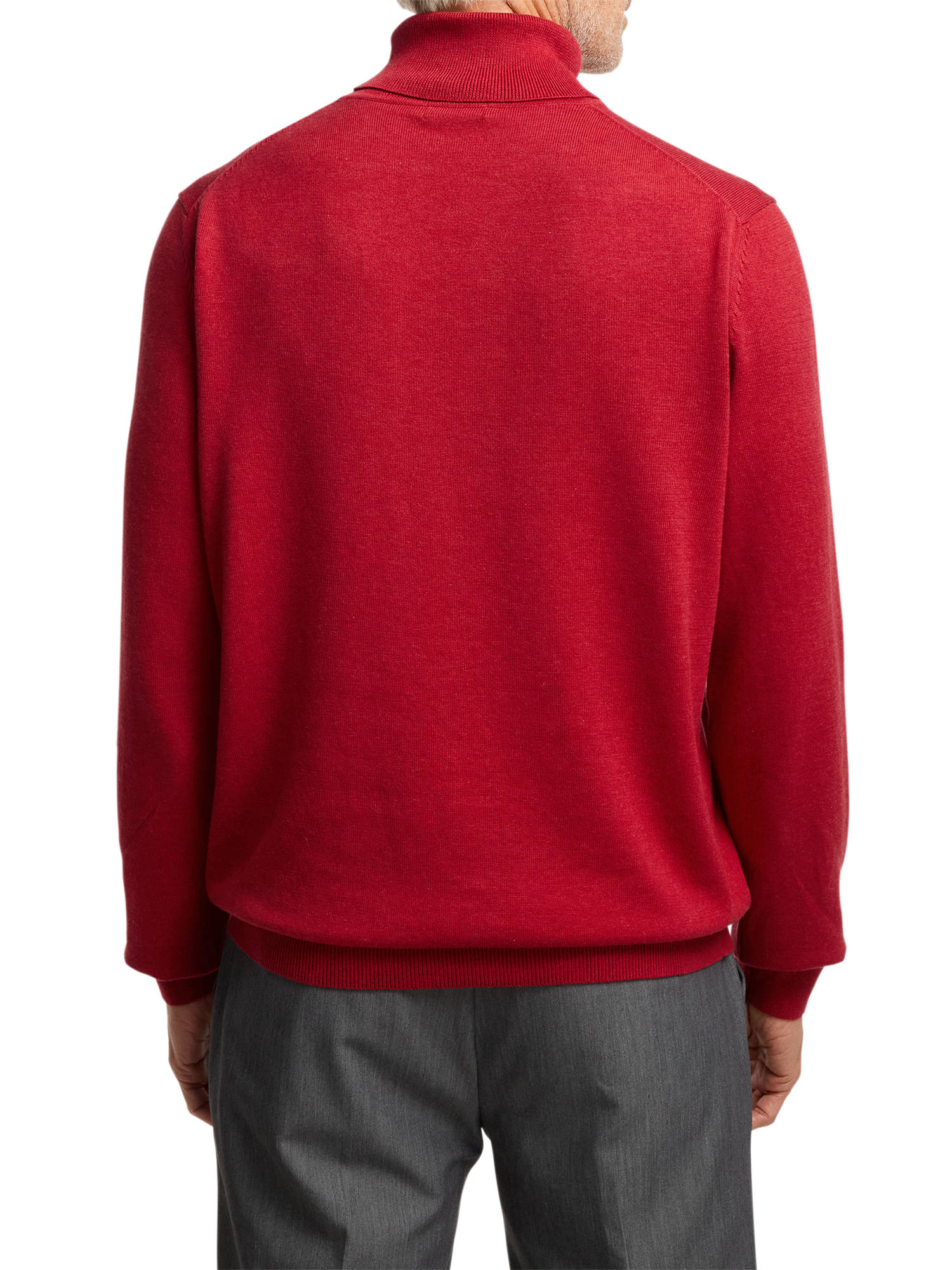 Supima Cotton Turtleneck - Red