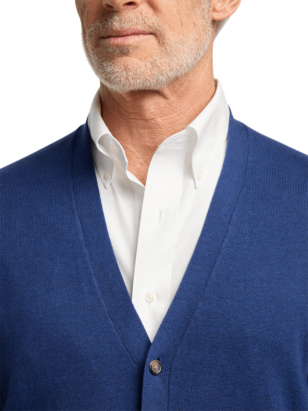 Alternate Image of Supima Cotton Button Front Cardigan-2