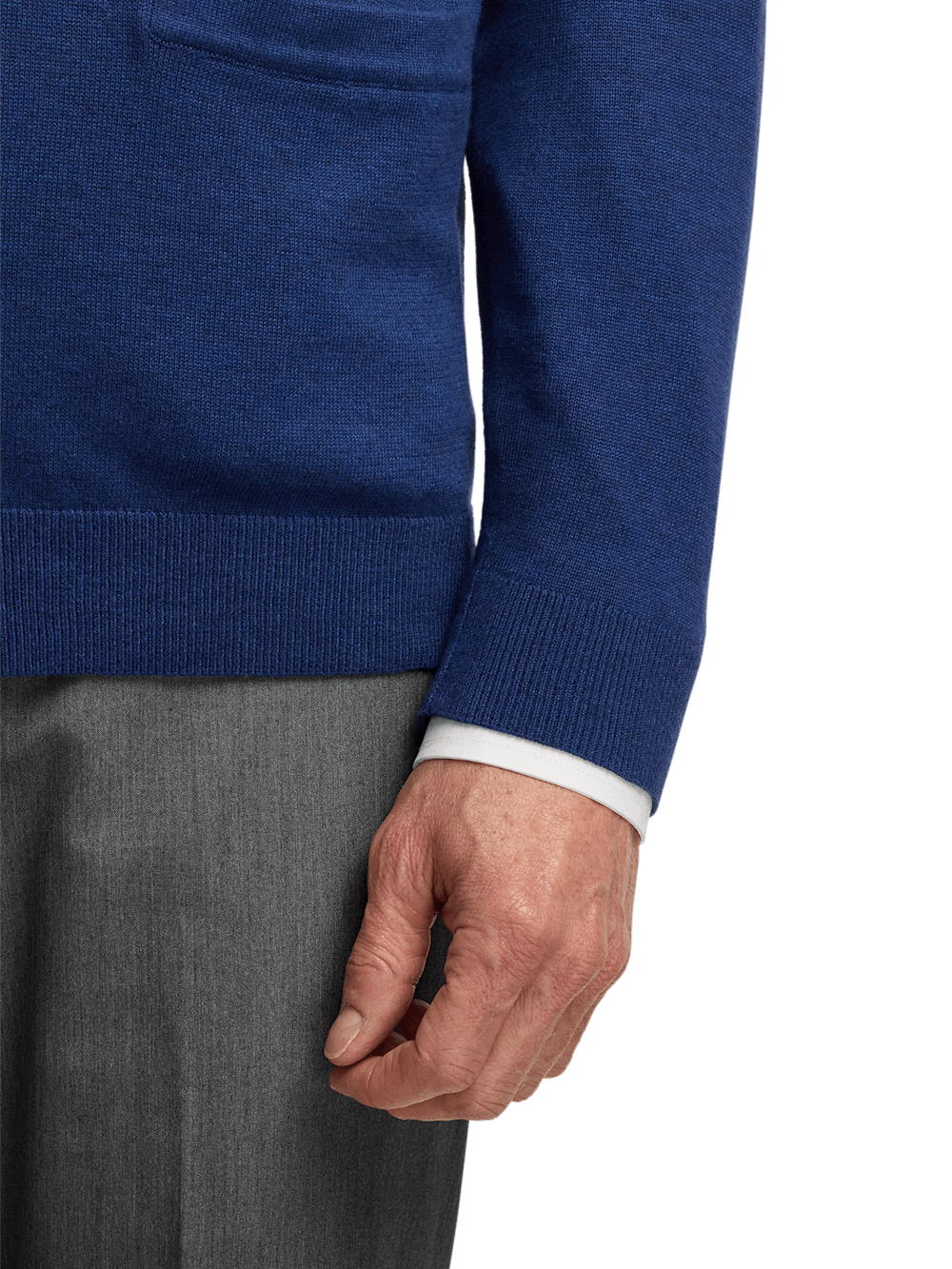 Alternate Image of Supima Cotton Button Front Cardigan-3