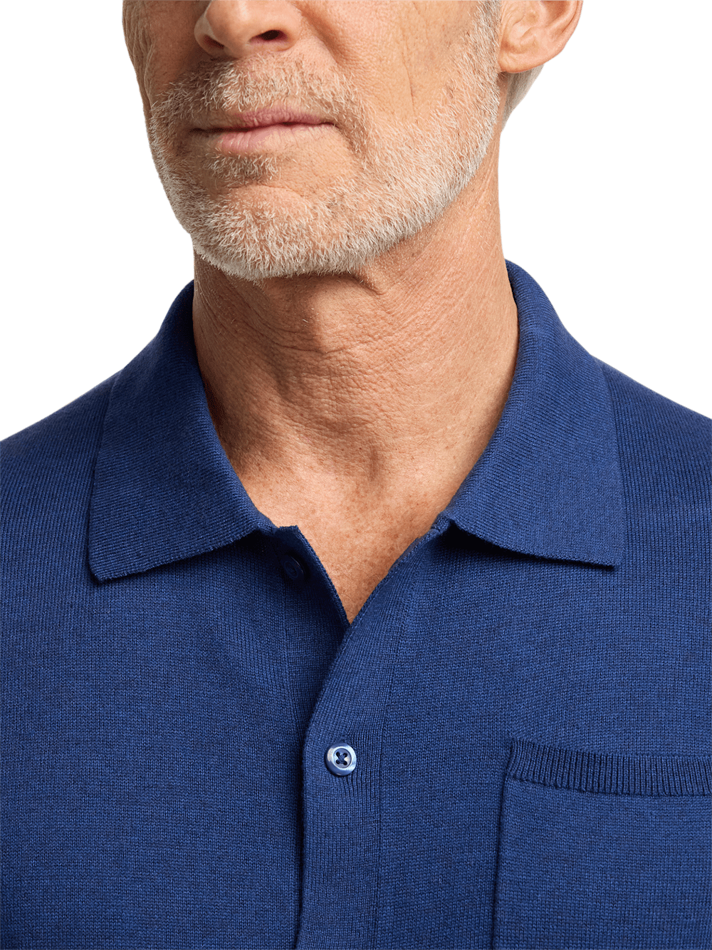Alternate Image of Supima Cotton Button Front Polo-2