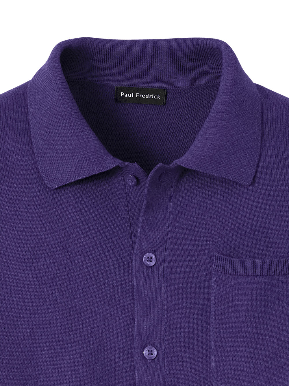 Alternate Image of Supima Cotton Button Front Polo-5