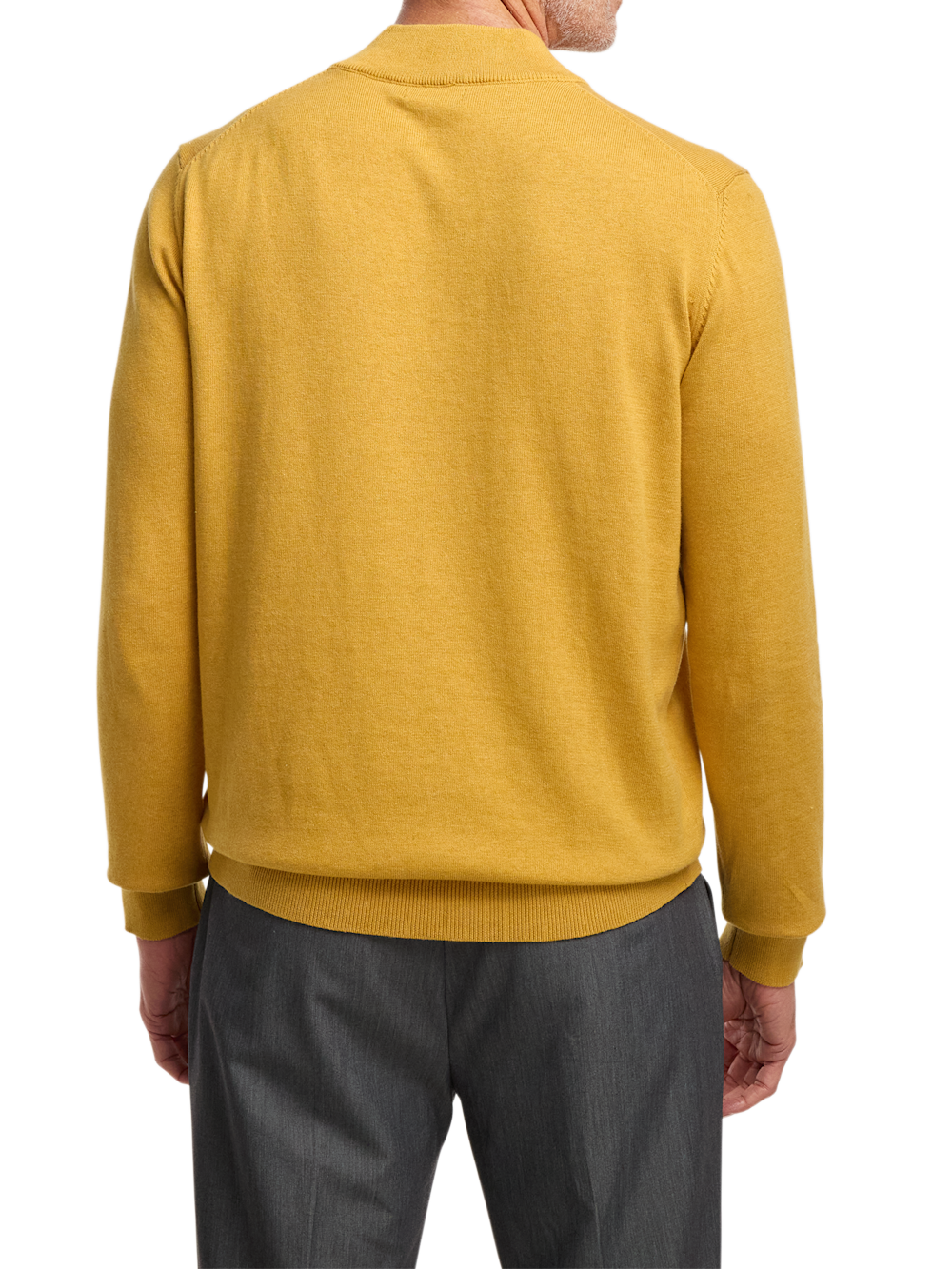 Supima Cotton Four Button Mock Neck Sweater - Mustard – Paul Fredrick Supima Cotton Four Button Mock Neck Sweater - Mustard – Paul Fredrick