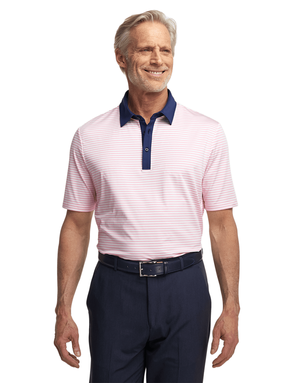 Alternate Image of Performance Blend Three Button Polo-4