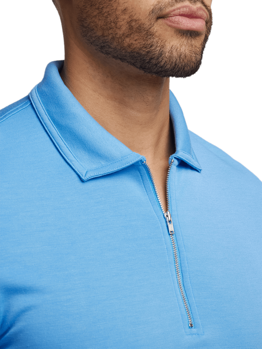 Alternate Image of Lyocell Blend Quarter Zip Polo-2