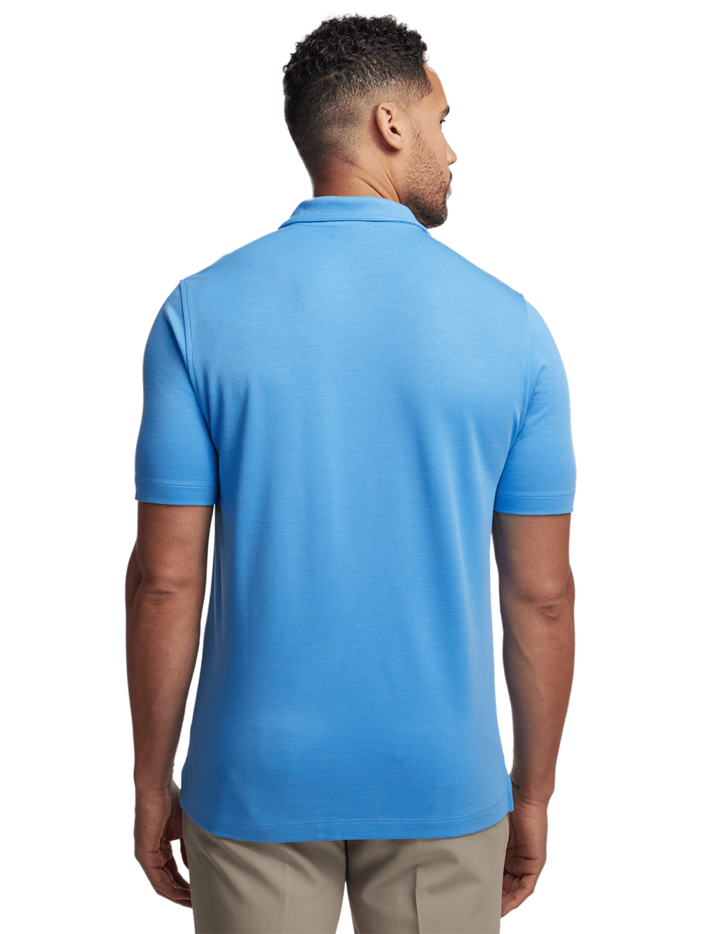 Alternate Image of Lyocell Blend Quarter Zip Polo-5