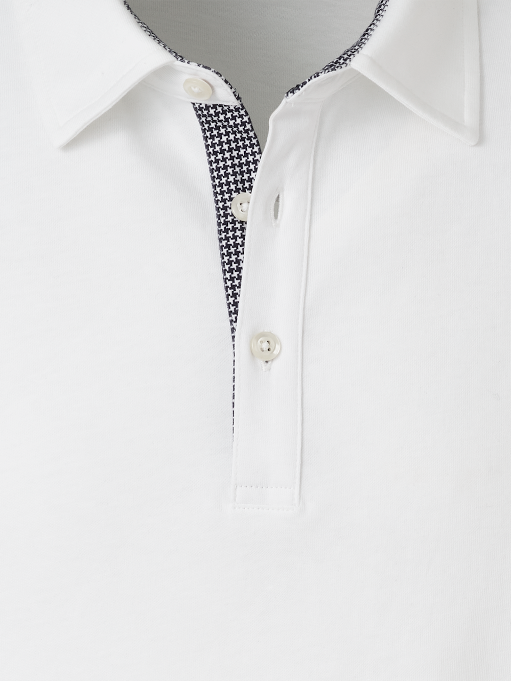 Alternate Image of Mercerized Cotton Three Button Polo-6