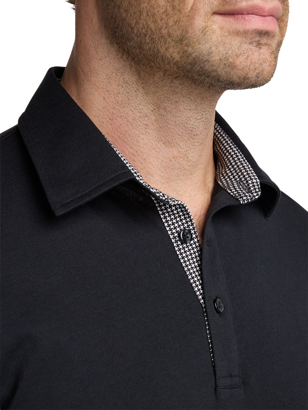 Alternate Image of Mercerized Cotton Three Button Polo-3