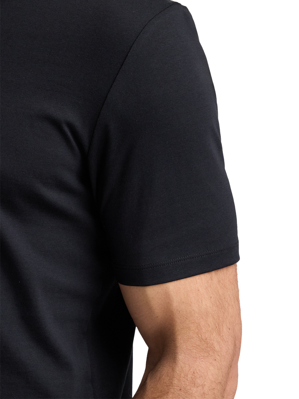 Alternate Image of Mercerized Cotton Three Button Polo-4