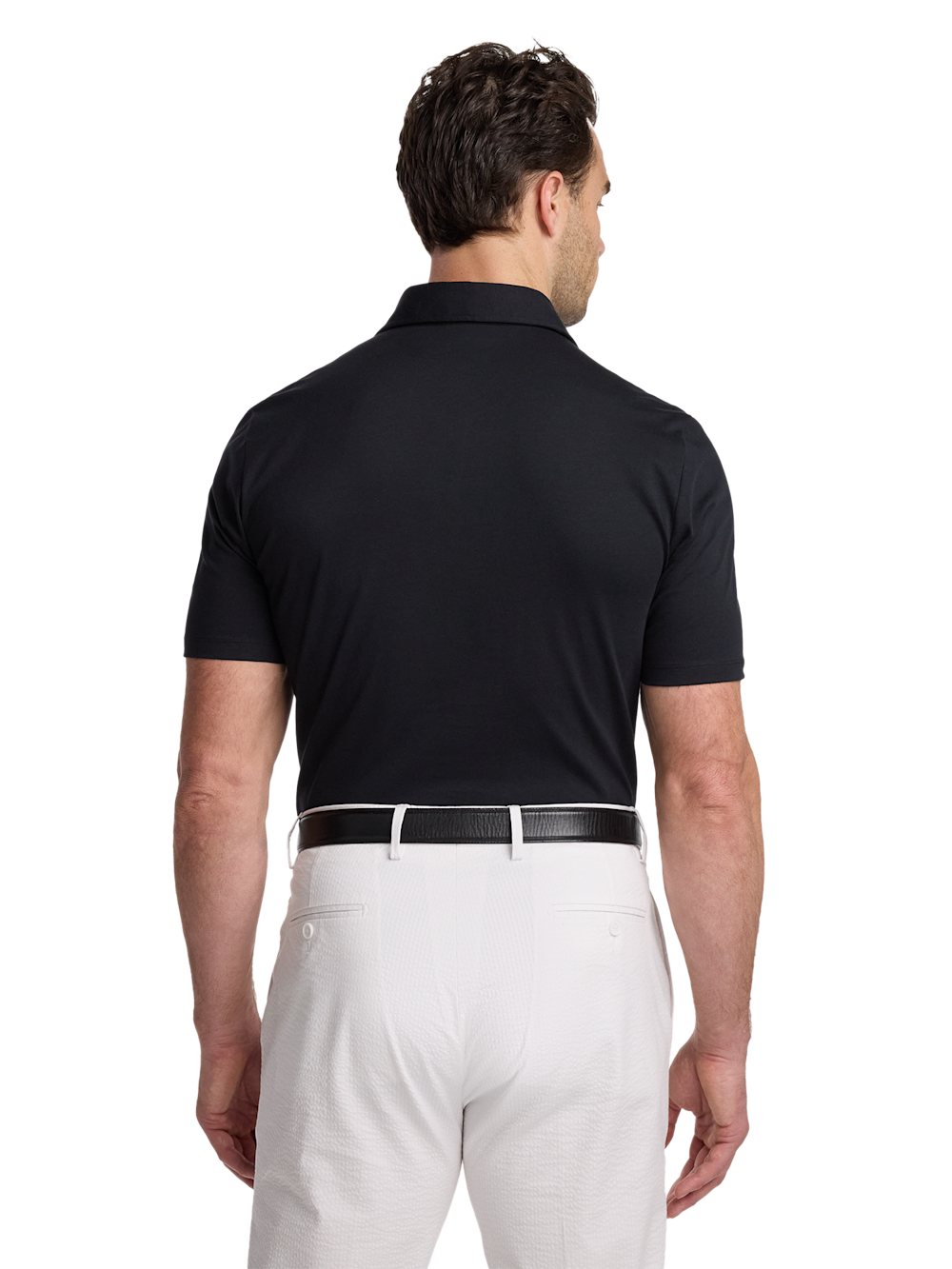 Alternate Image of Mercerized Cotton Three Button Polo-5