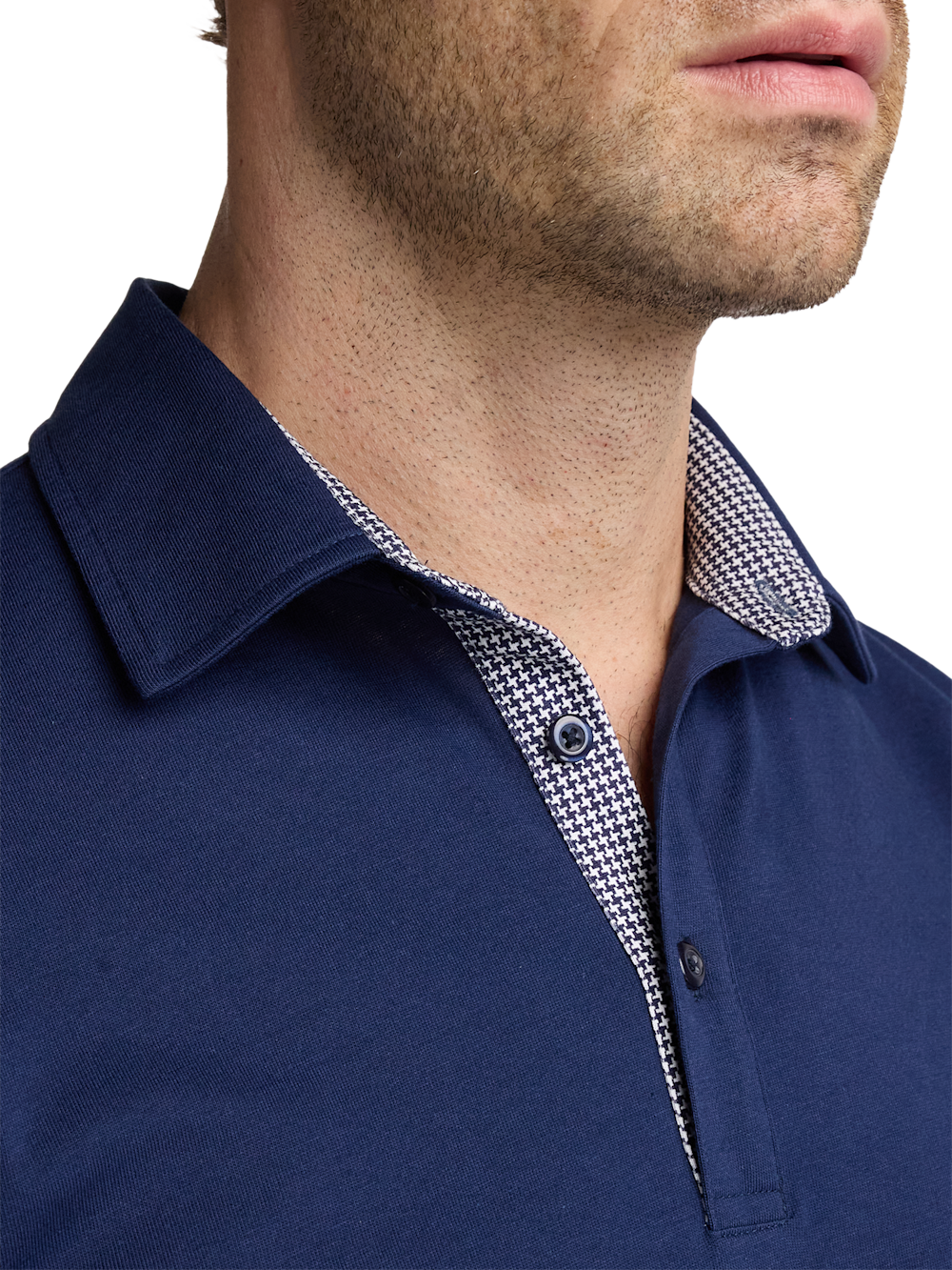Alternate Image of Mercerized Cotton Three Button Polo-3