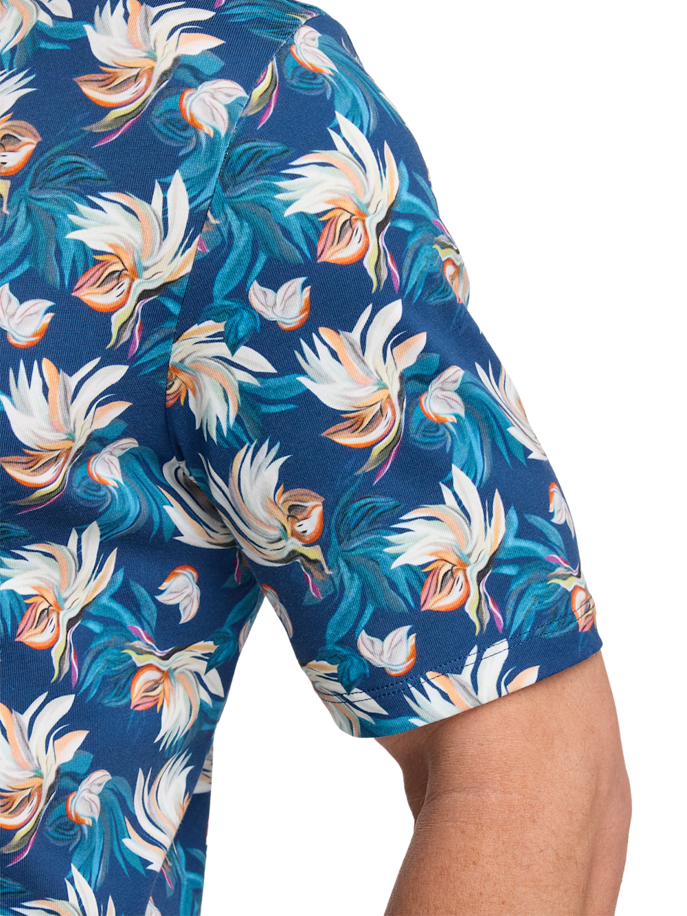 Alternate Image of Cotton Three Button Polo-4