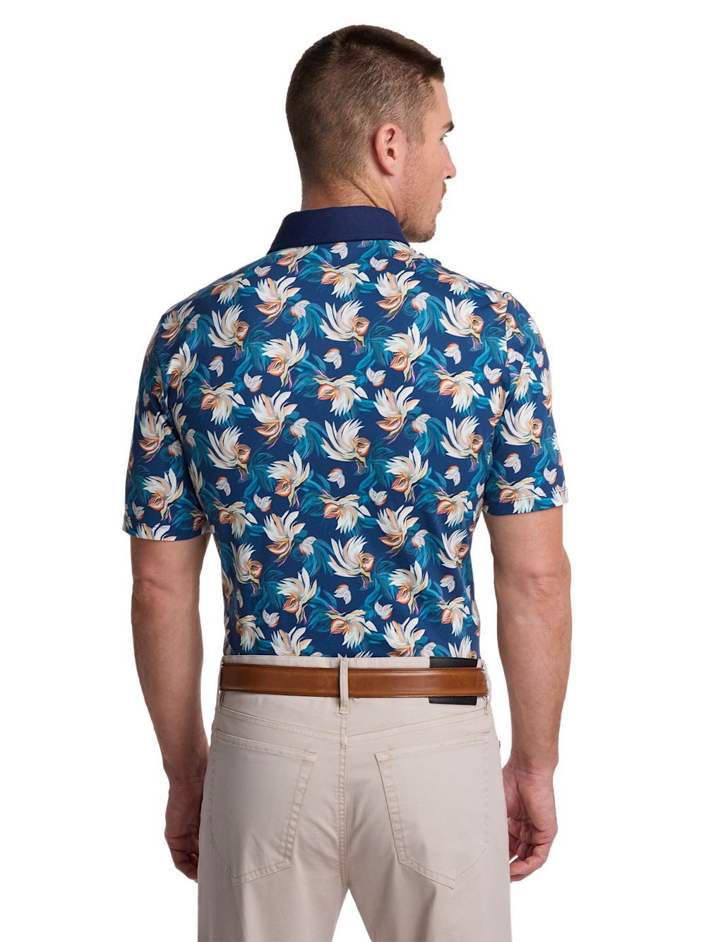 Alternate Image of Cotton Three Button Polo-5