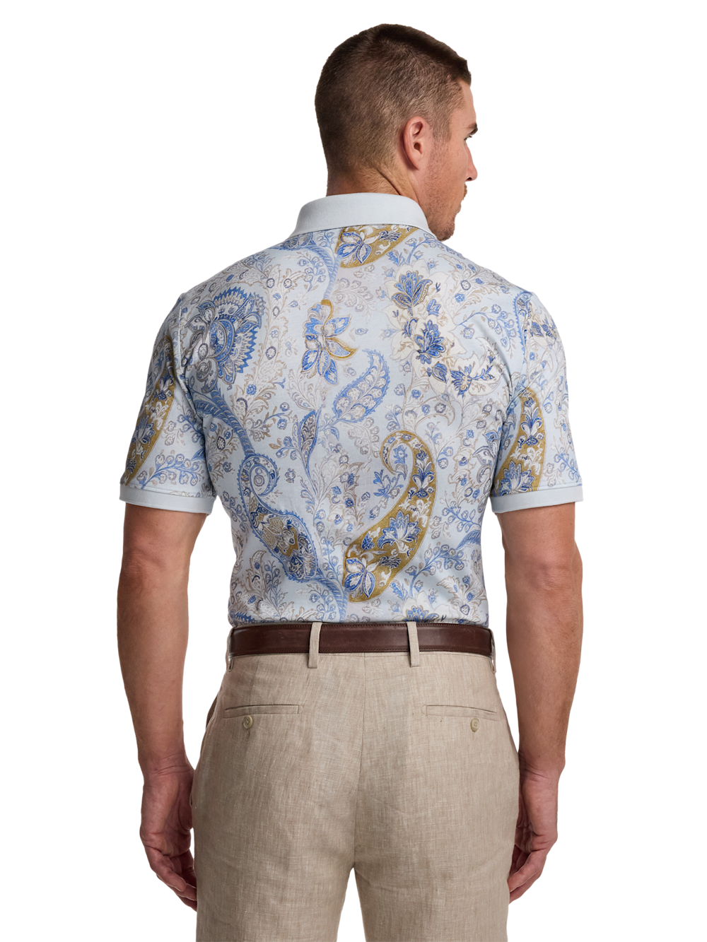 Alternate Image of Cotton Three Button Polo-5