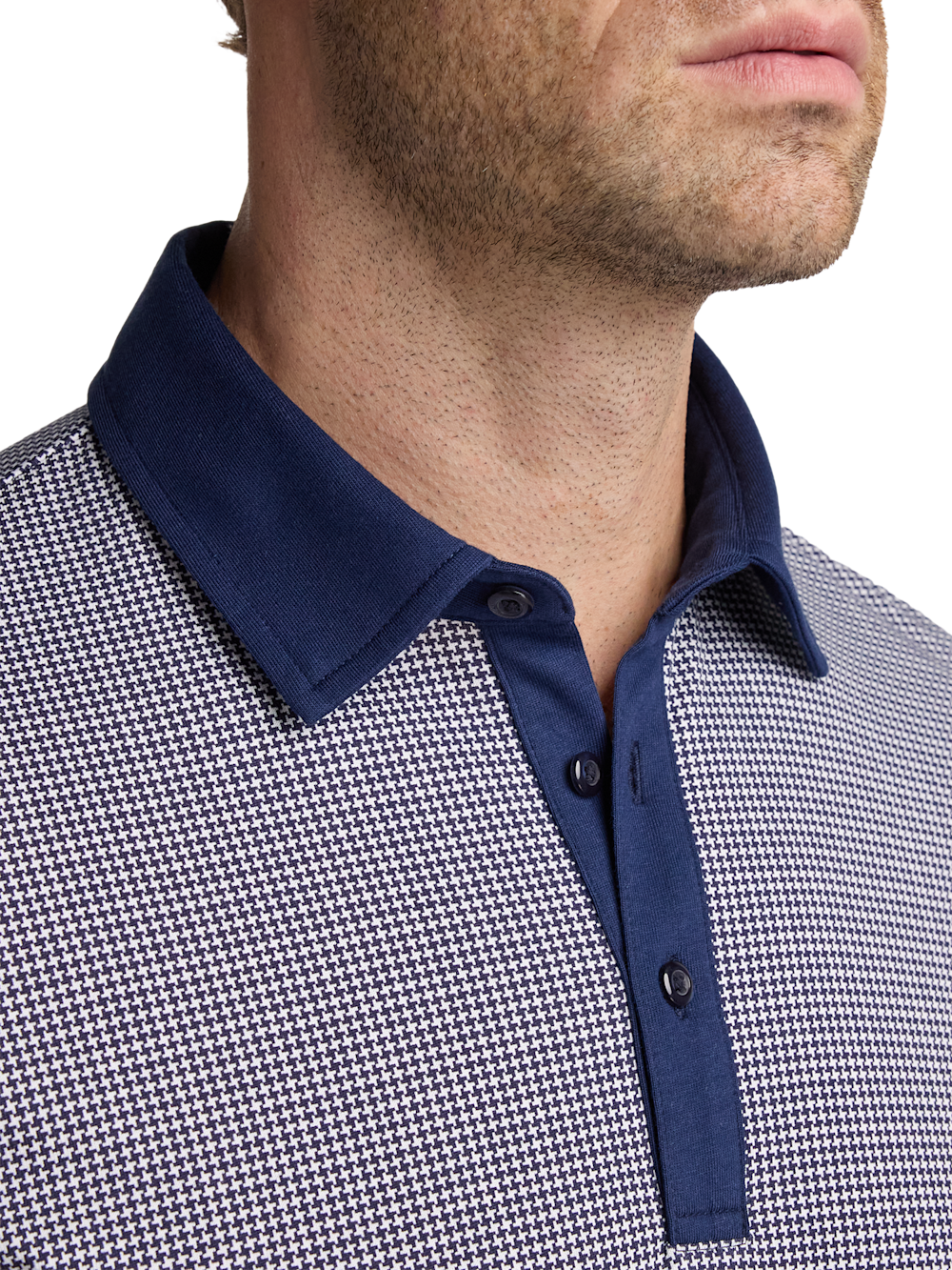 Alternate Image of Cotton Three Button Polo-3