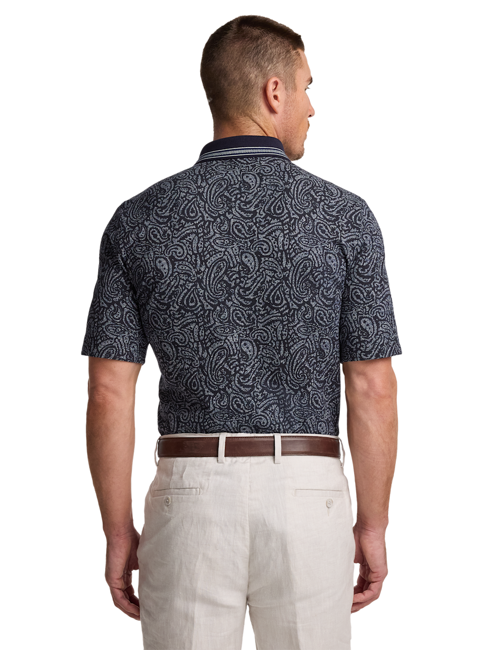Alternate Image of Cotton Three Button Polo-5