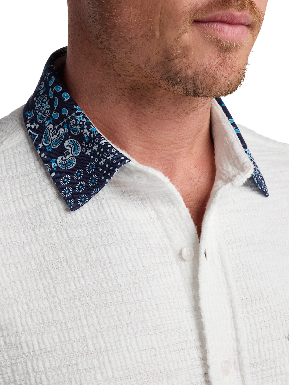 Alternate Image of Cotton Button Front Polo-3