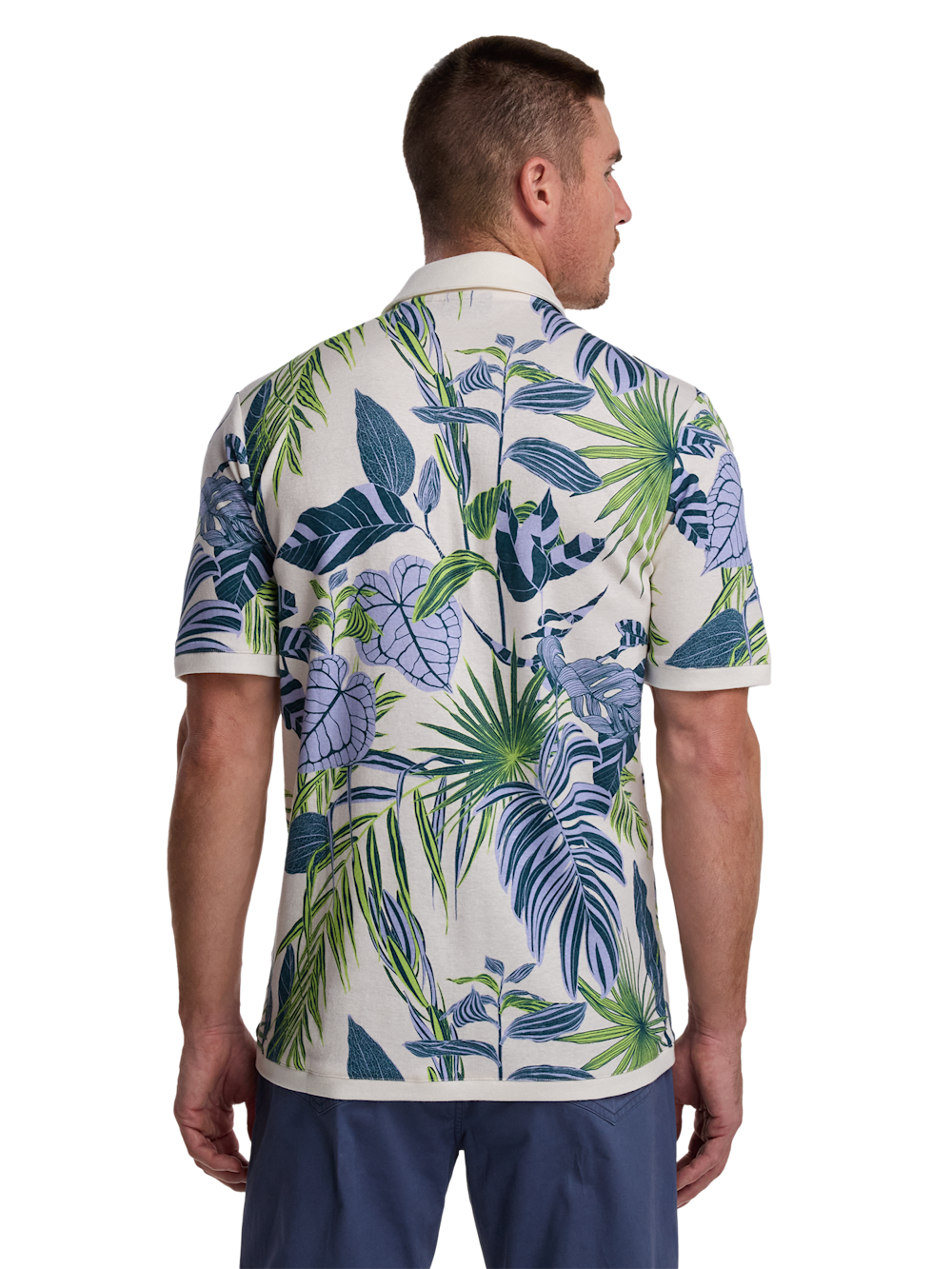 Alternate Image of Linen Blend Button Front Camp-4