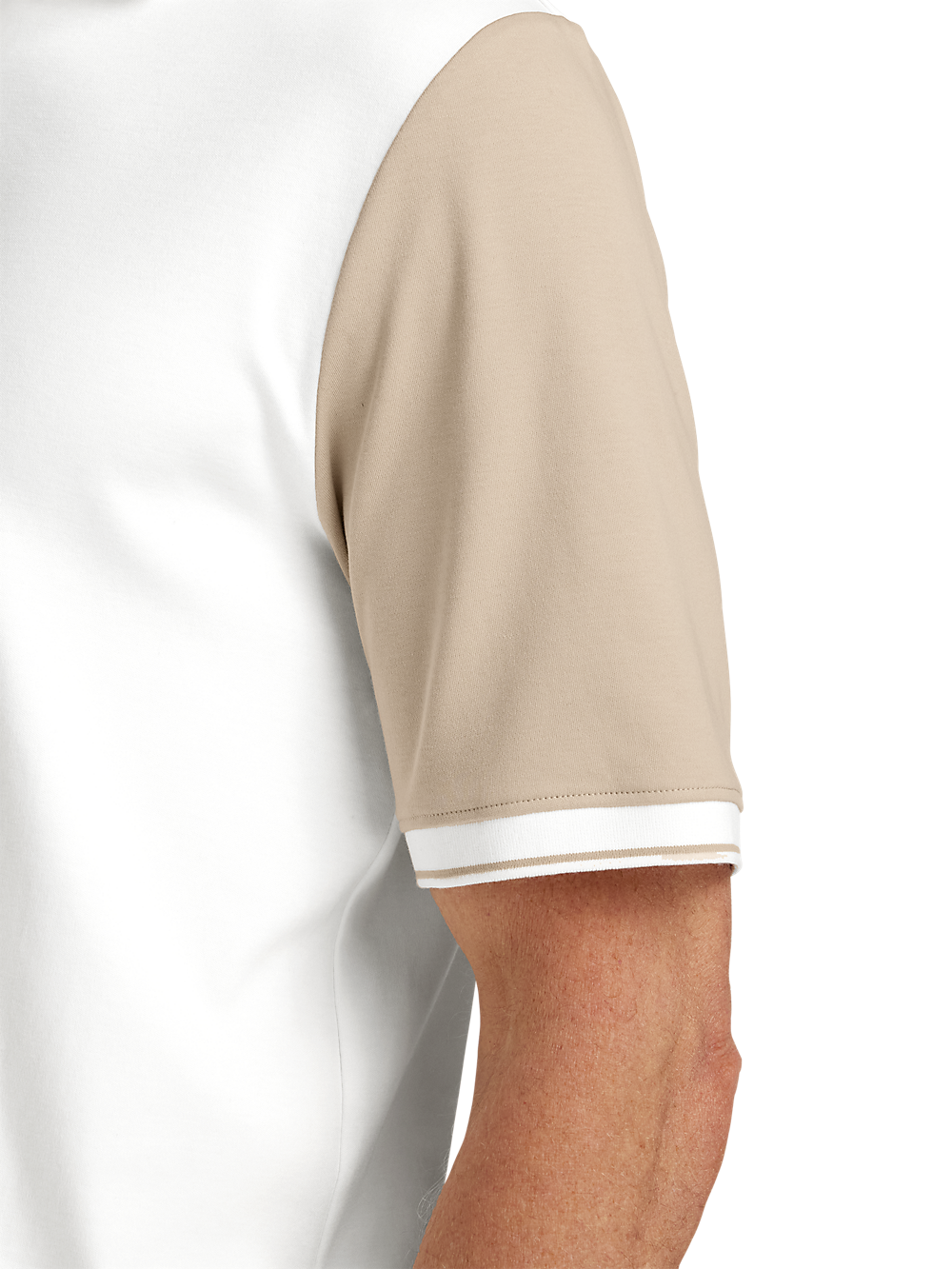 Cotton Three Button Polo - White – Paul Fredrick Cotton Three Button Polo - White – Paul Fredrick