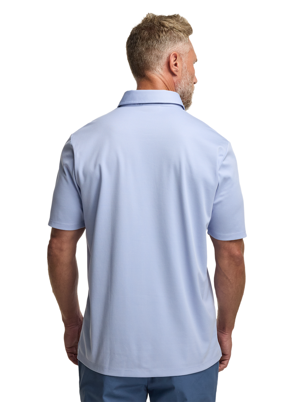 Alternate Image of Cotton Blend Three Button Polo-5