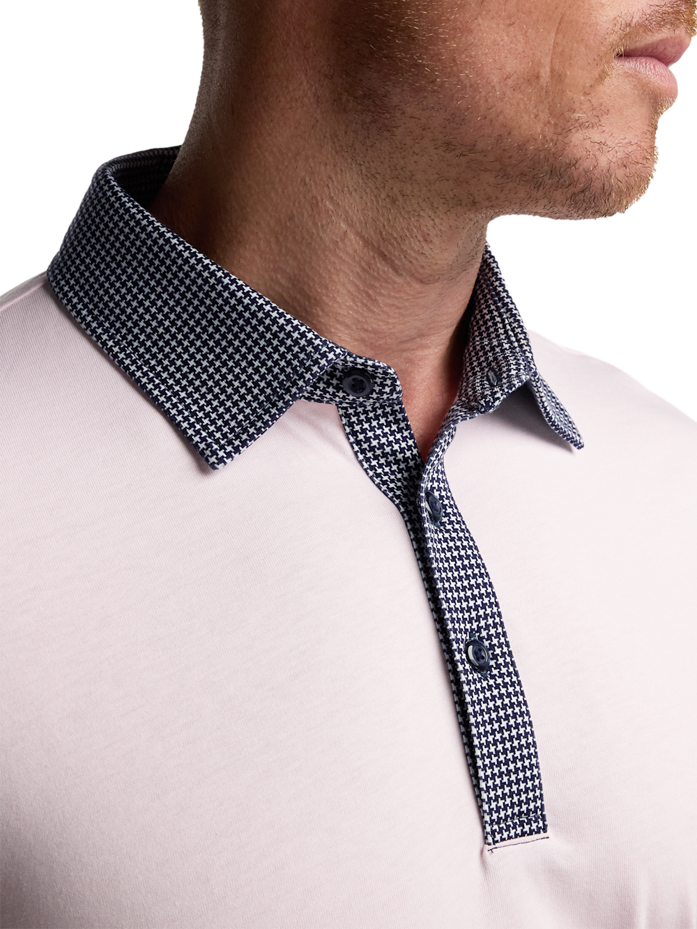 Alternate Image of Mercerized Cotton Three Button Polo-2