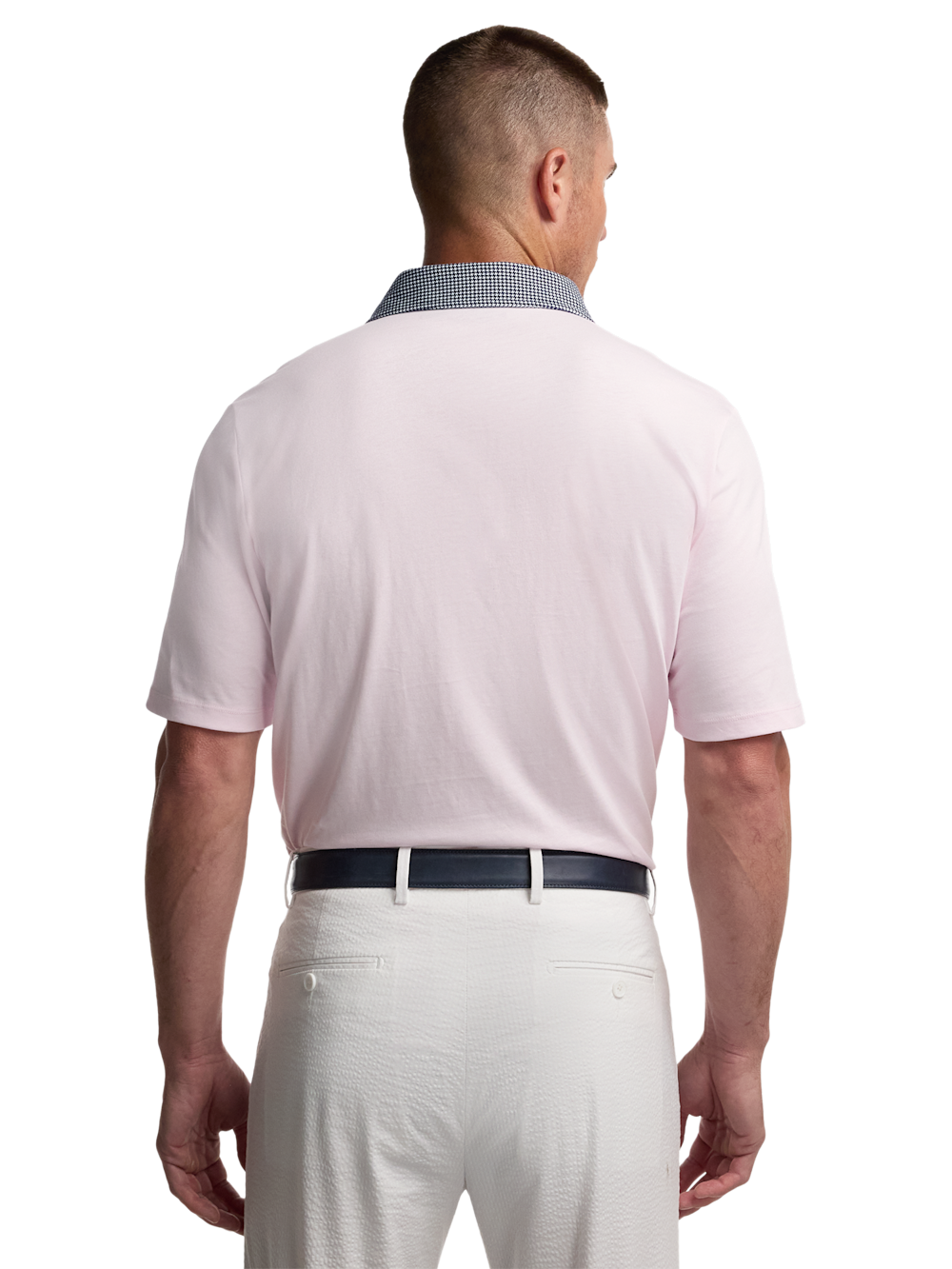 Alternate Image of Mercerized Cotton Three Button Polo-4