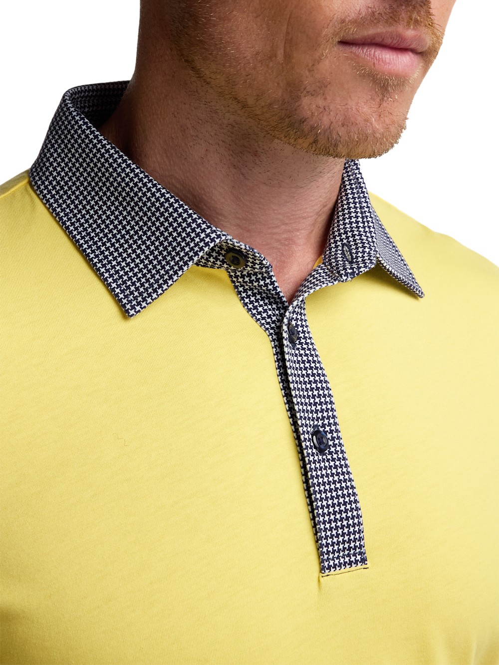 Alternate Image of Mercerized Cotton Three Button Polo-2