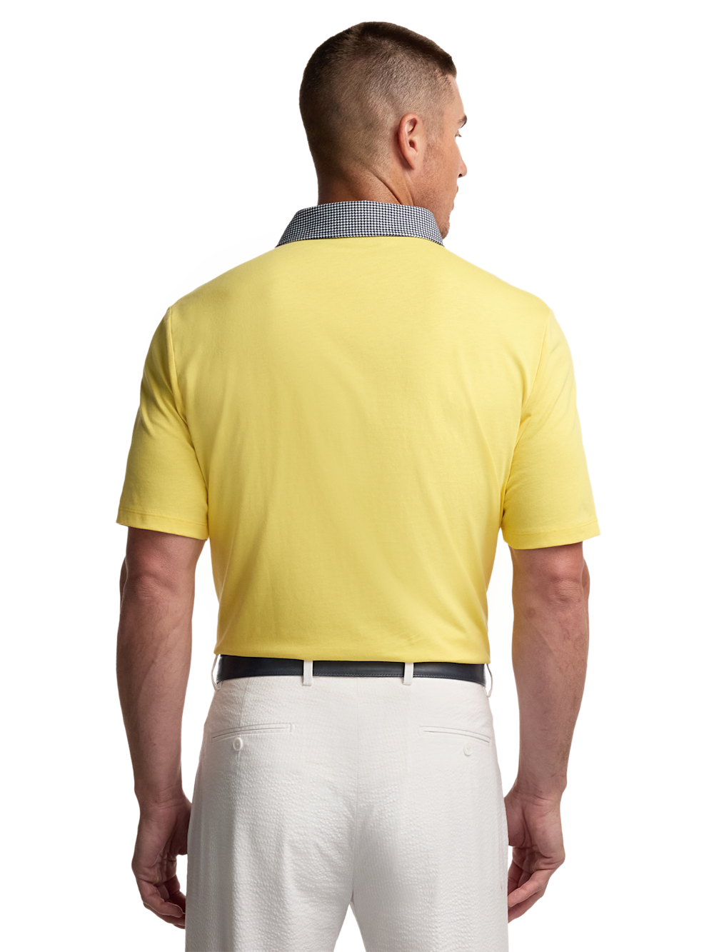 Alternate Image of Mercerized Cotton Three Button Polo-4