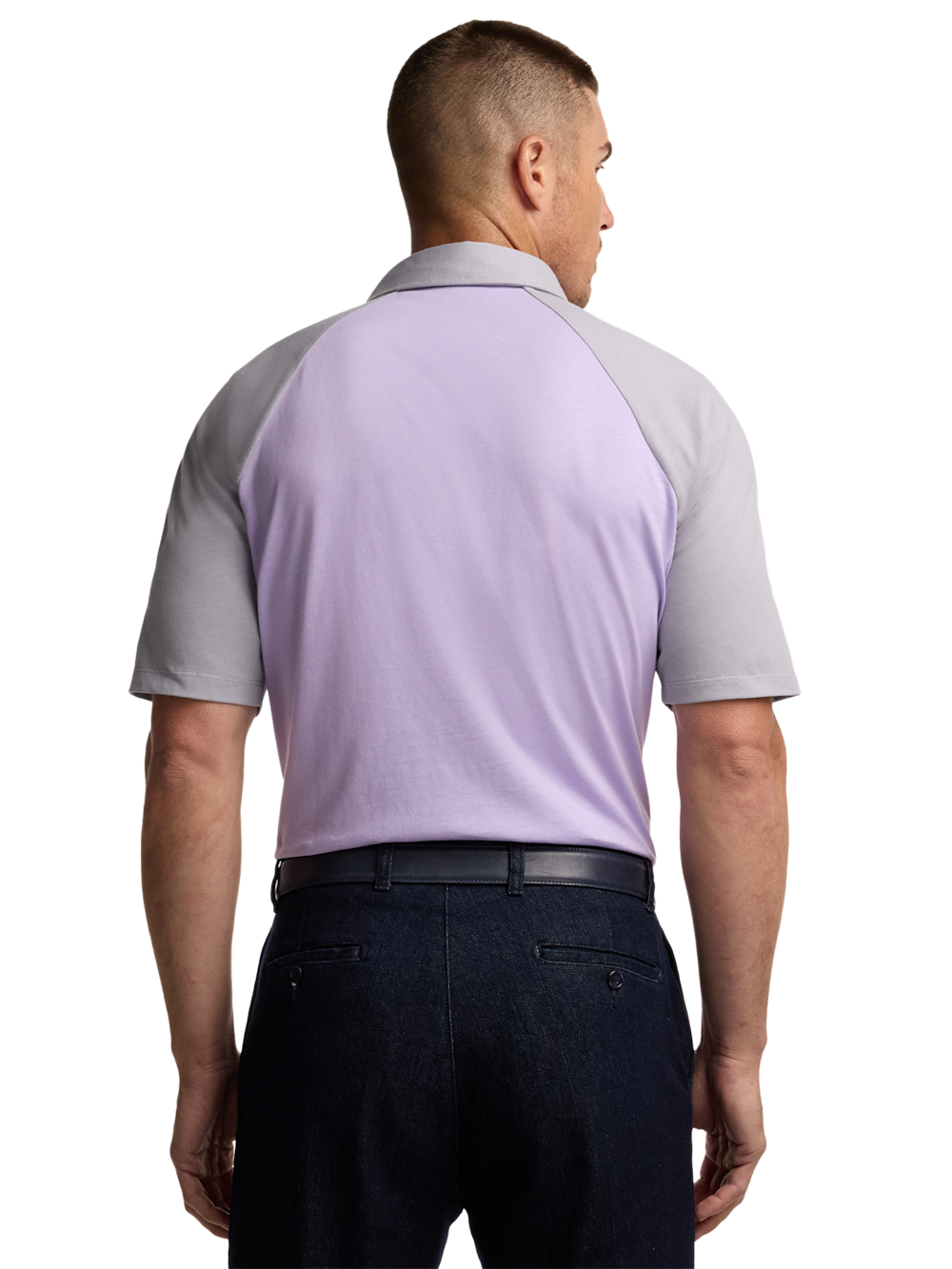Alternate Image of Mercerized Cotton Three Button Polo-4