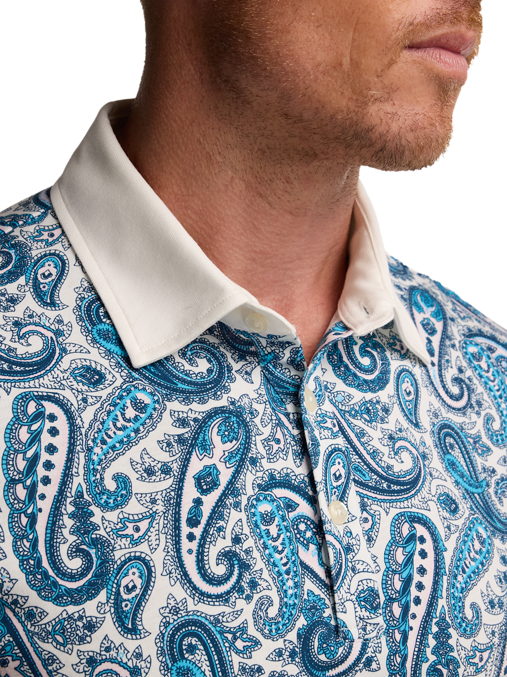 Alternate Image of Cotton Three Button Polo-2