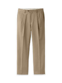 Wool Gabardine Pants - Tan