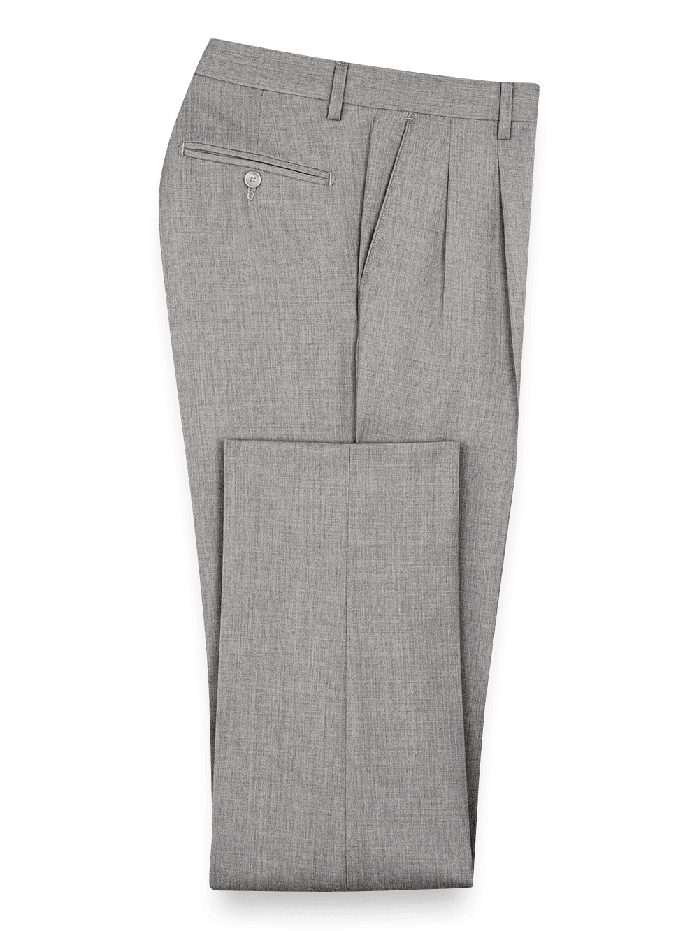 Wool Gabardine Pants - Pearl Grey – Paul Fredrick Wool Gabardine Pants - Pearl Grey – Paul Fredrick