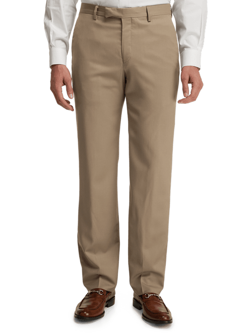 Wool Gabardine Pants - Bright Navy – Paul Fredrick