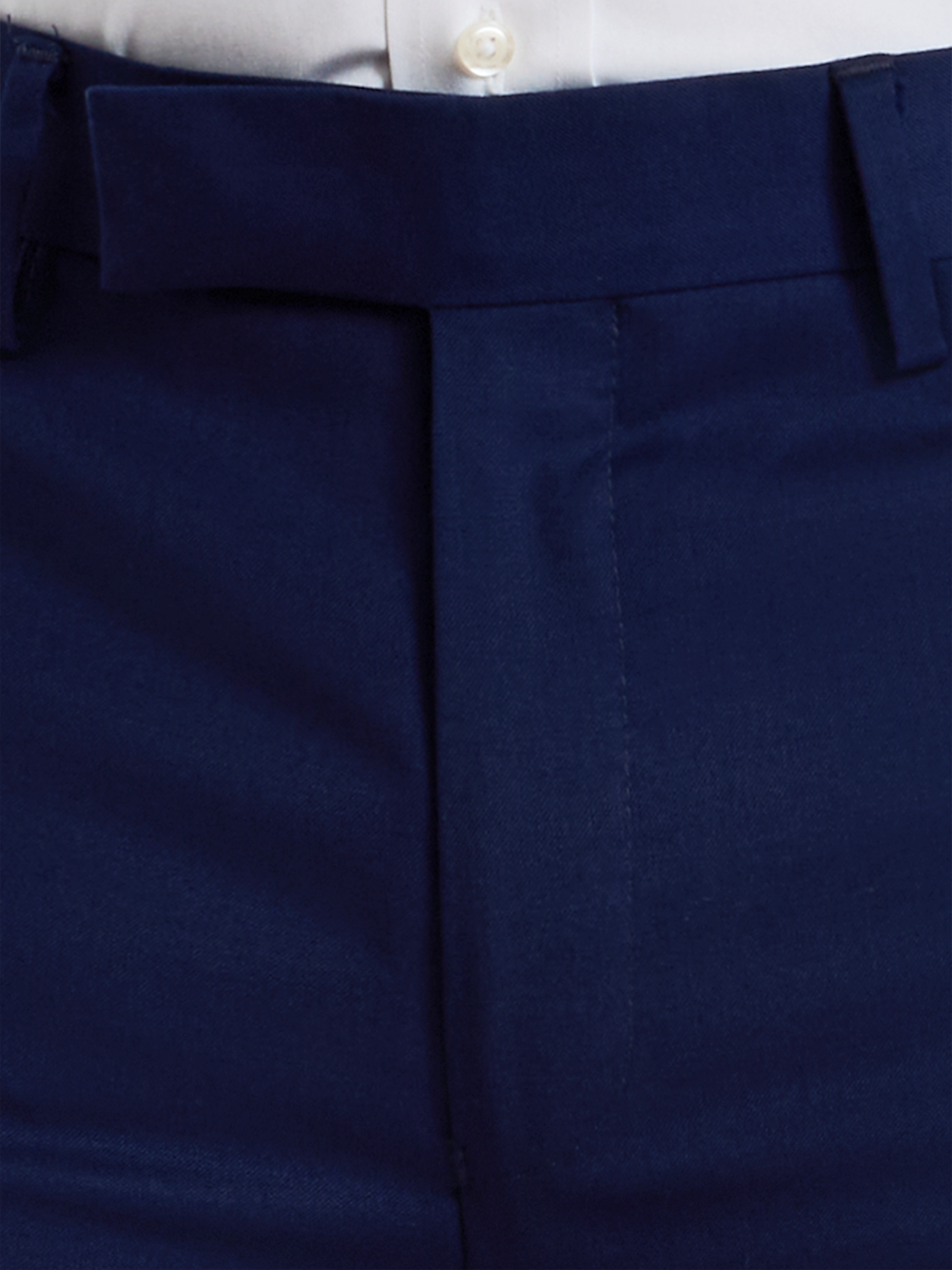 Alternate Shot of Men's Bright Navy Solid Bottoms  - 7#["PA4010L", "model_flat front"]