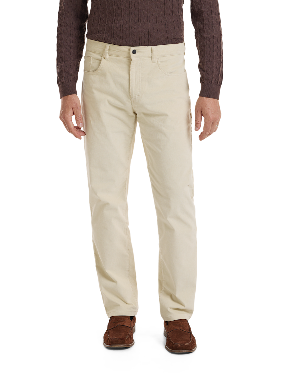 Alternate Shot of Men's Winter White  Bottoms  - 2