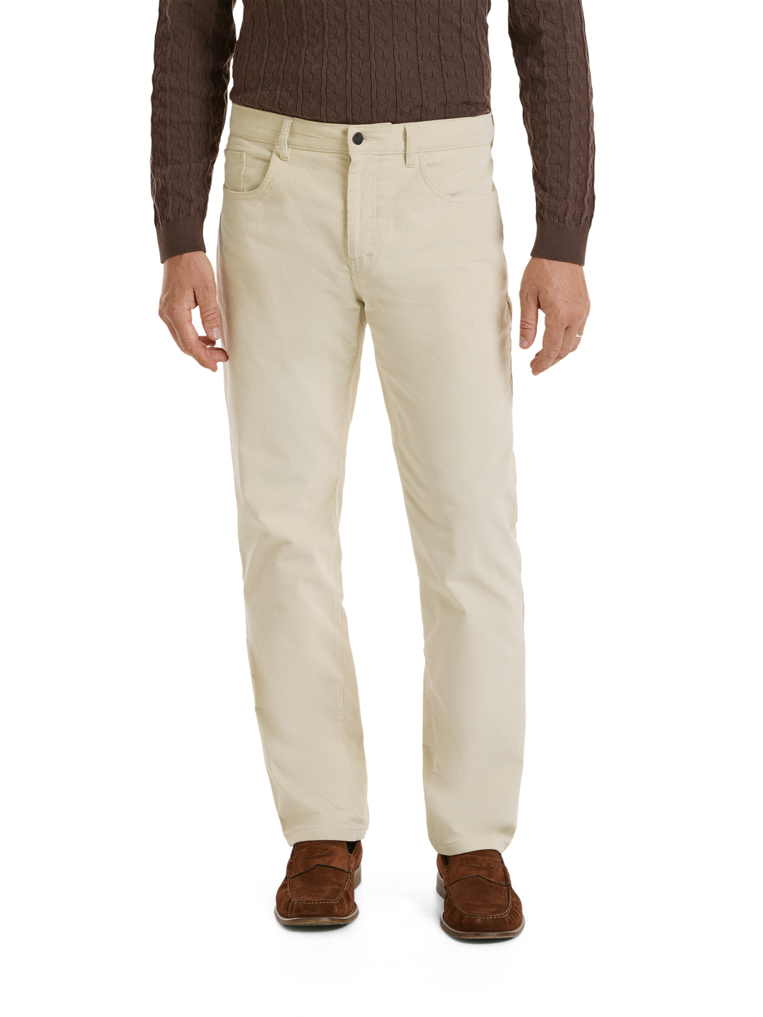 Keystone 5-Pocket Corduroy Pant - Winter White