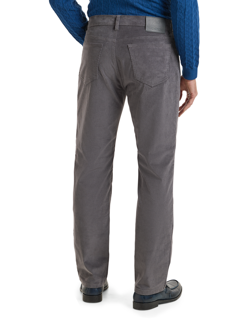 Alternate Shot of Men's Grey  Bottoms  - 3