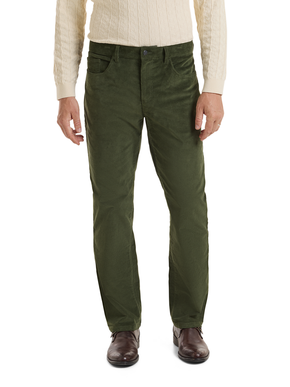 Alternate Shot of Men's Pine Green  Bottoms  - 2