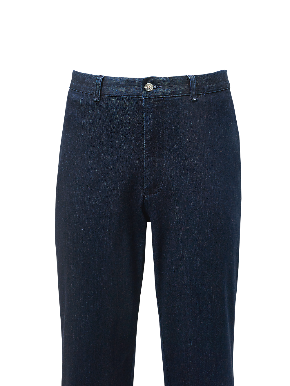 Alternate Shot of Men's Dark Blue Solid Bottoms  - 1